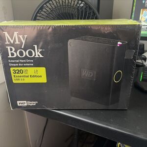 Western Digital 320GB External Hard Drive My Book USB 2.0 WDG1U3200N NIB